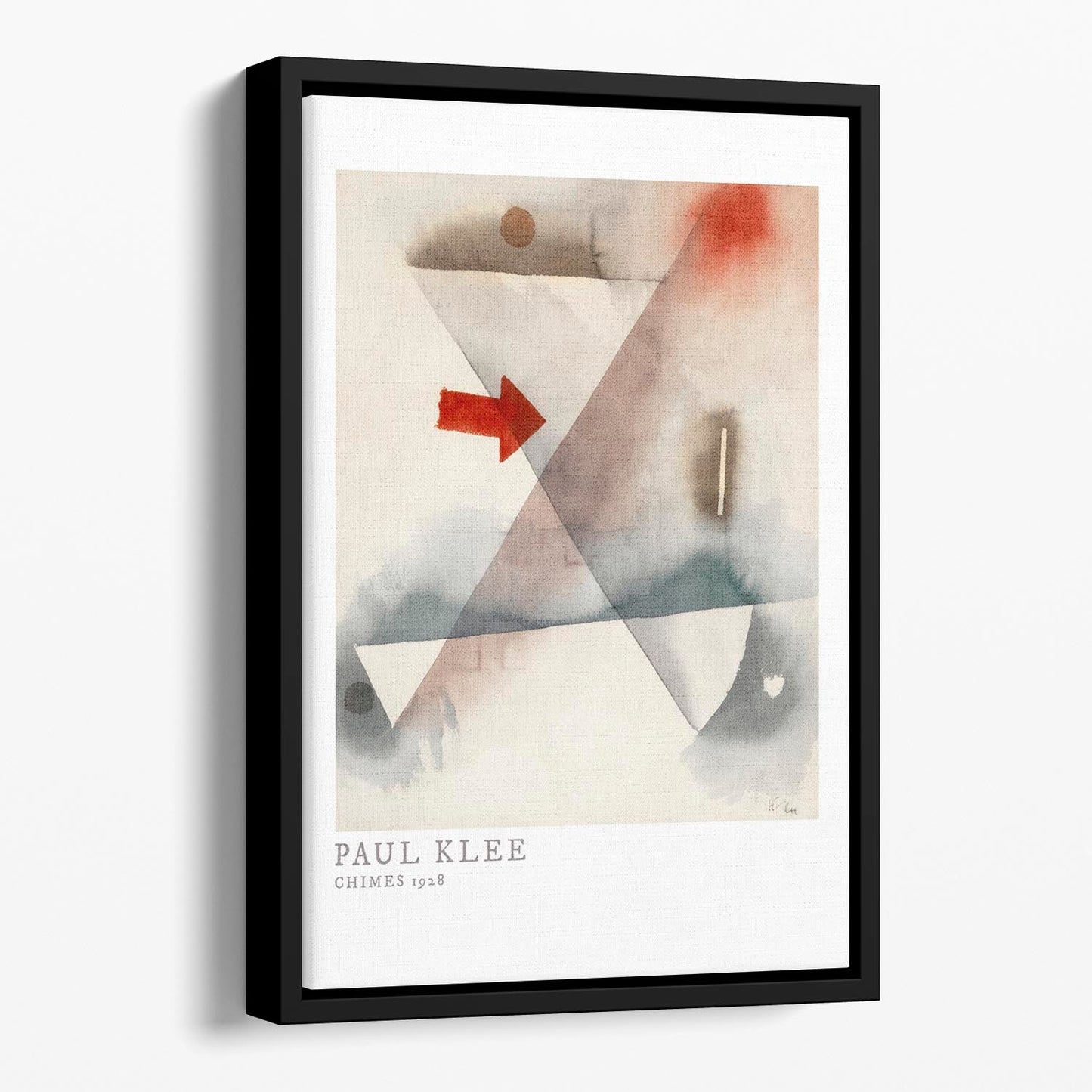 Chimes 1928 Floating Framed Canvas