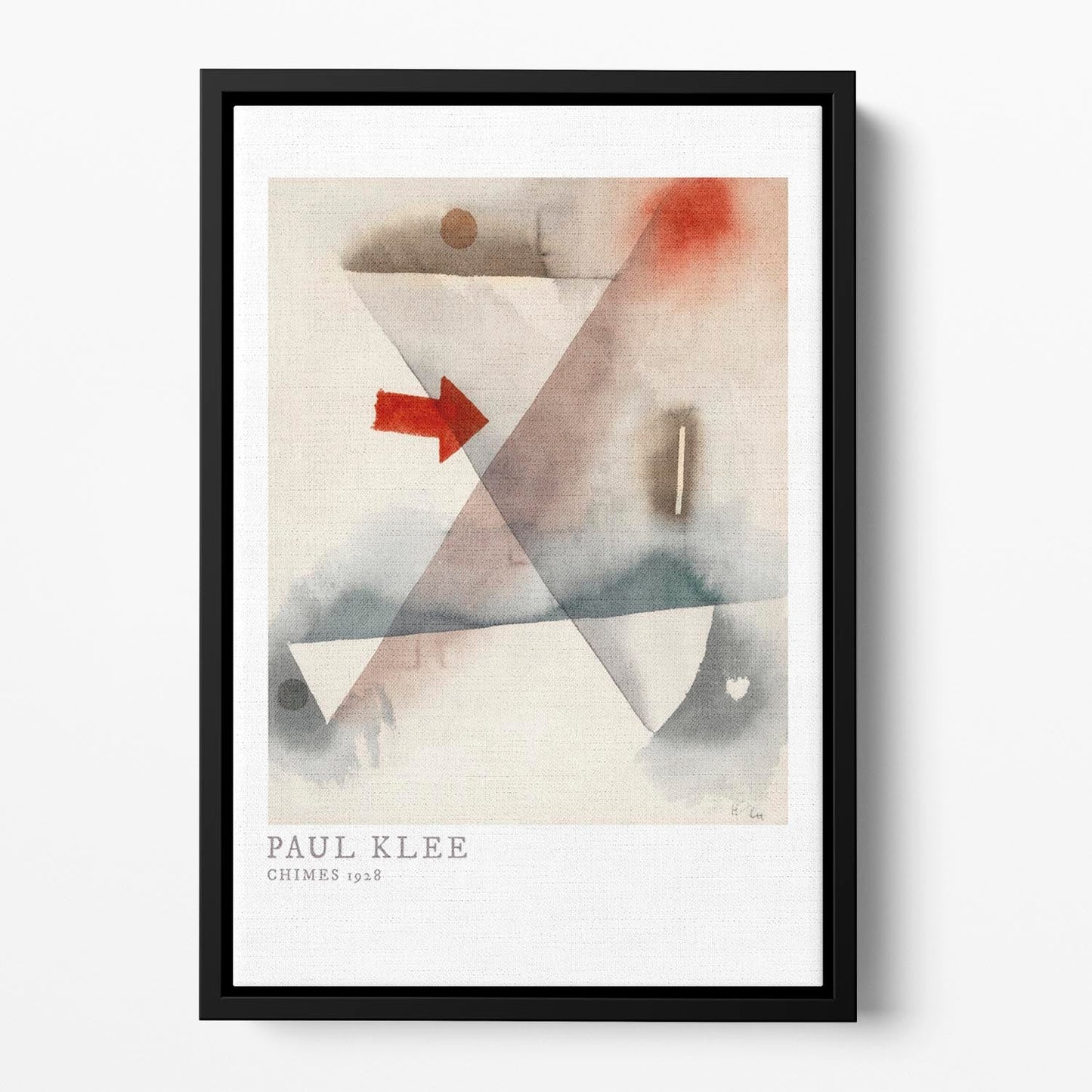 Chimes 1928 Floating Framed Canvas