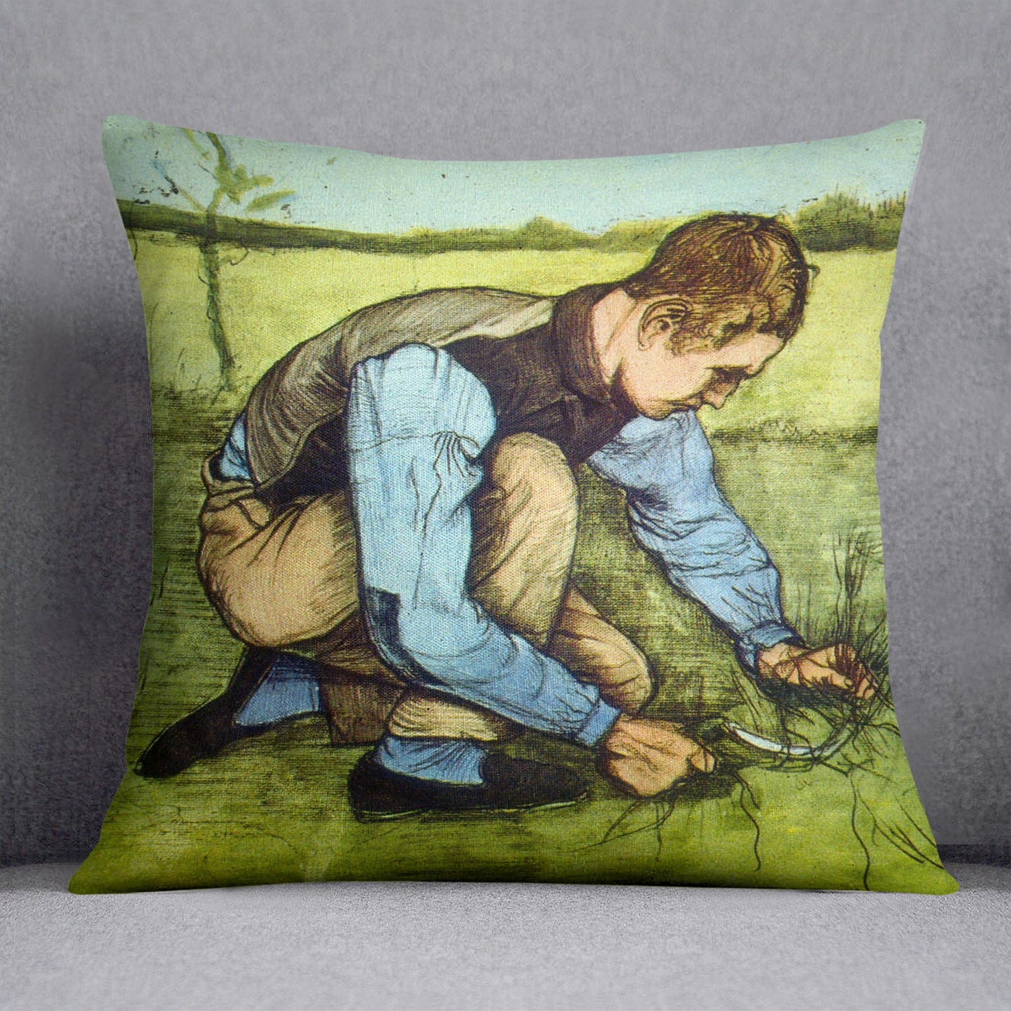 Cutting Grass Cushion