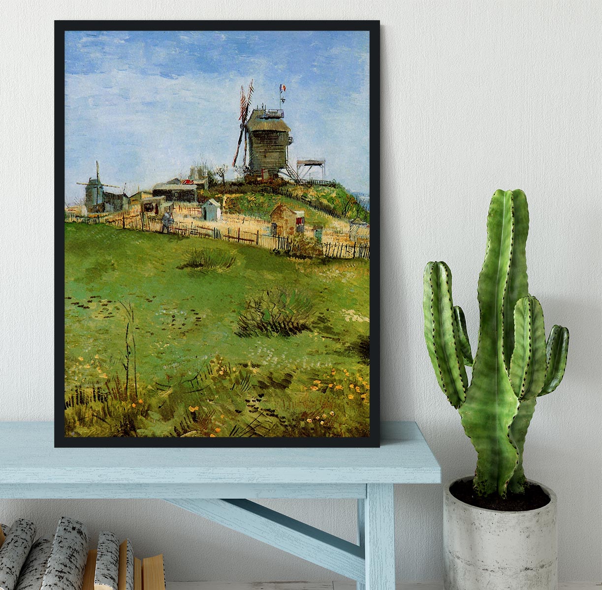Le Moulin de la Galette 4 by Van Gogh Framed Print