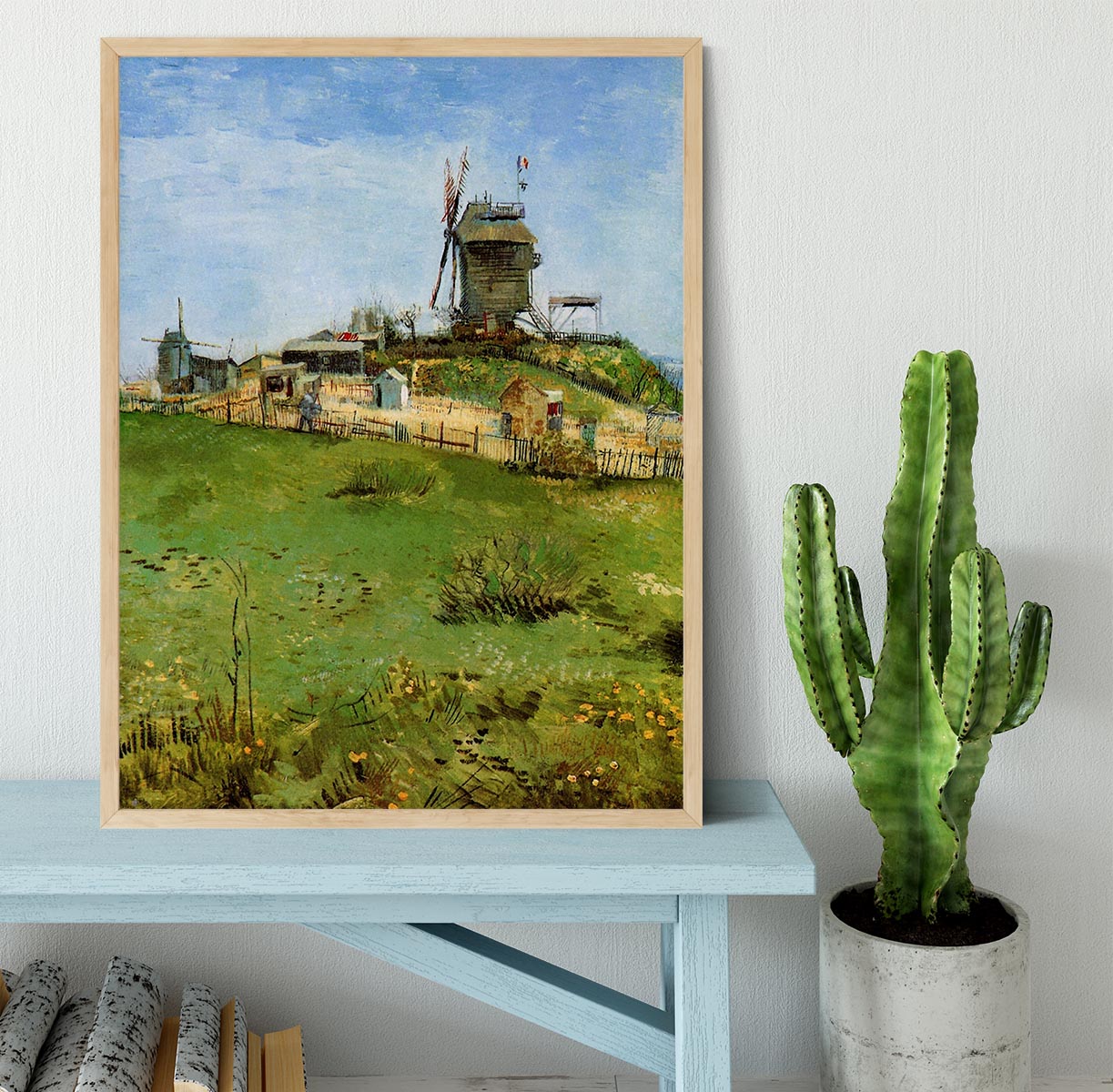 Le Moulin de la Galette 4 by Van Gogh Framed Print