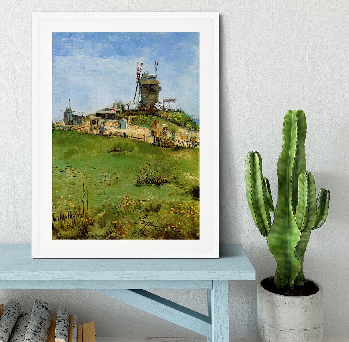 Le Moulin de la Galette 4 by Van Gogh Framed Print