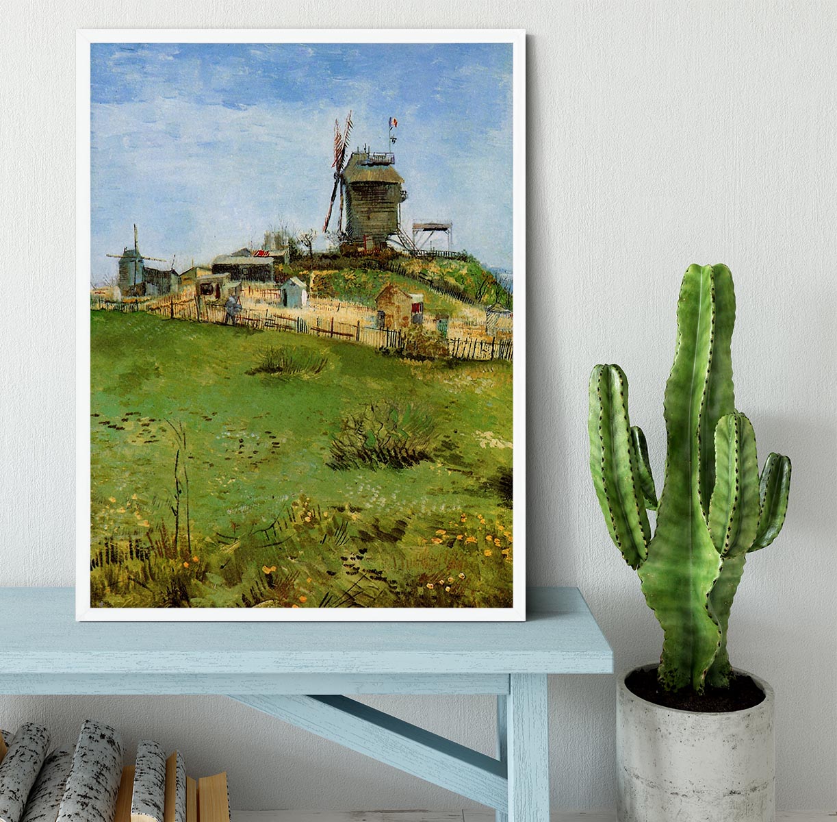 Le Moulin de la Galette 4 by Van Gogh Framed Print