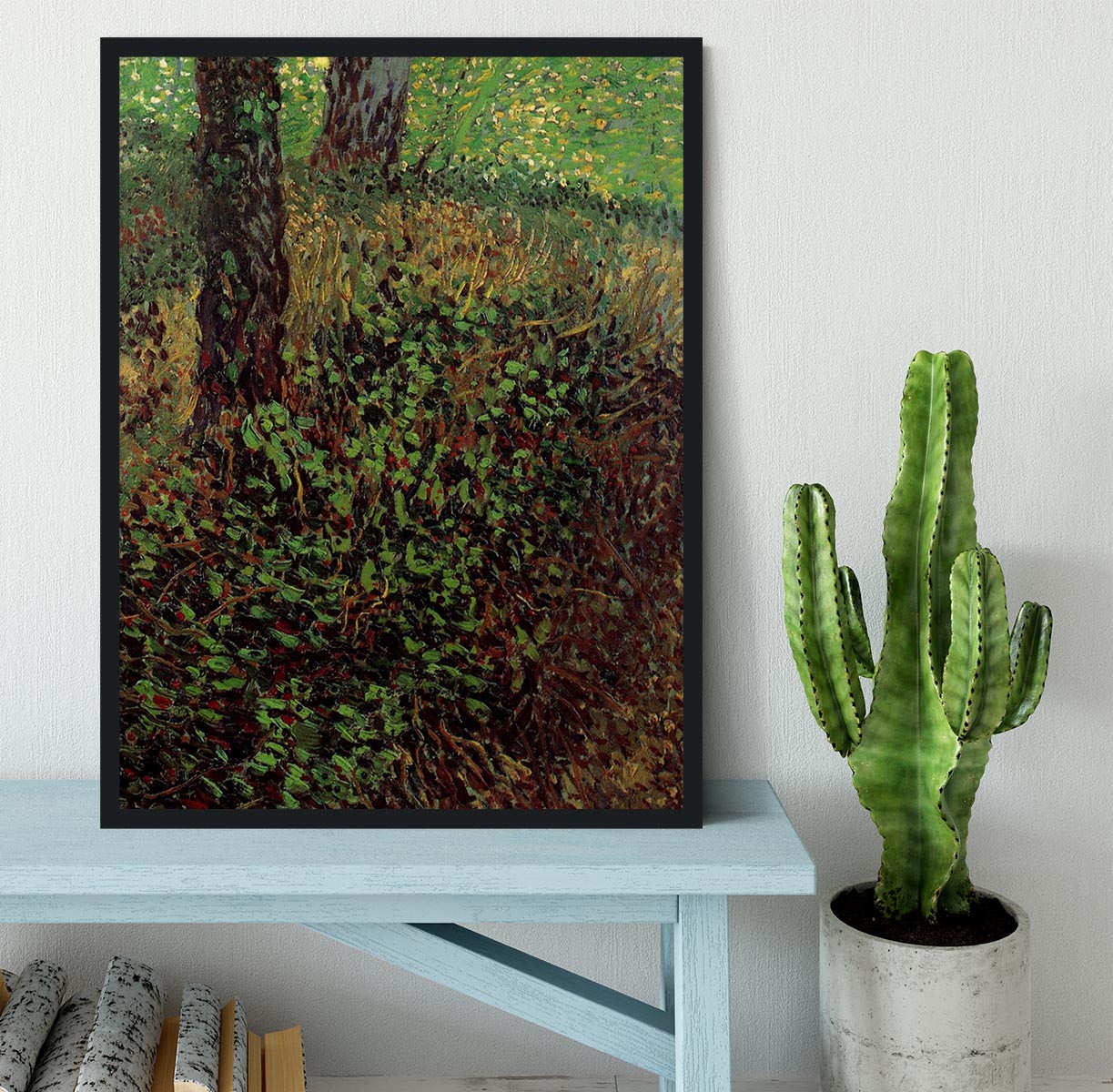 Undergrowth by Van Gogh Framed Print