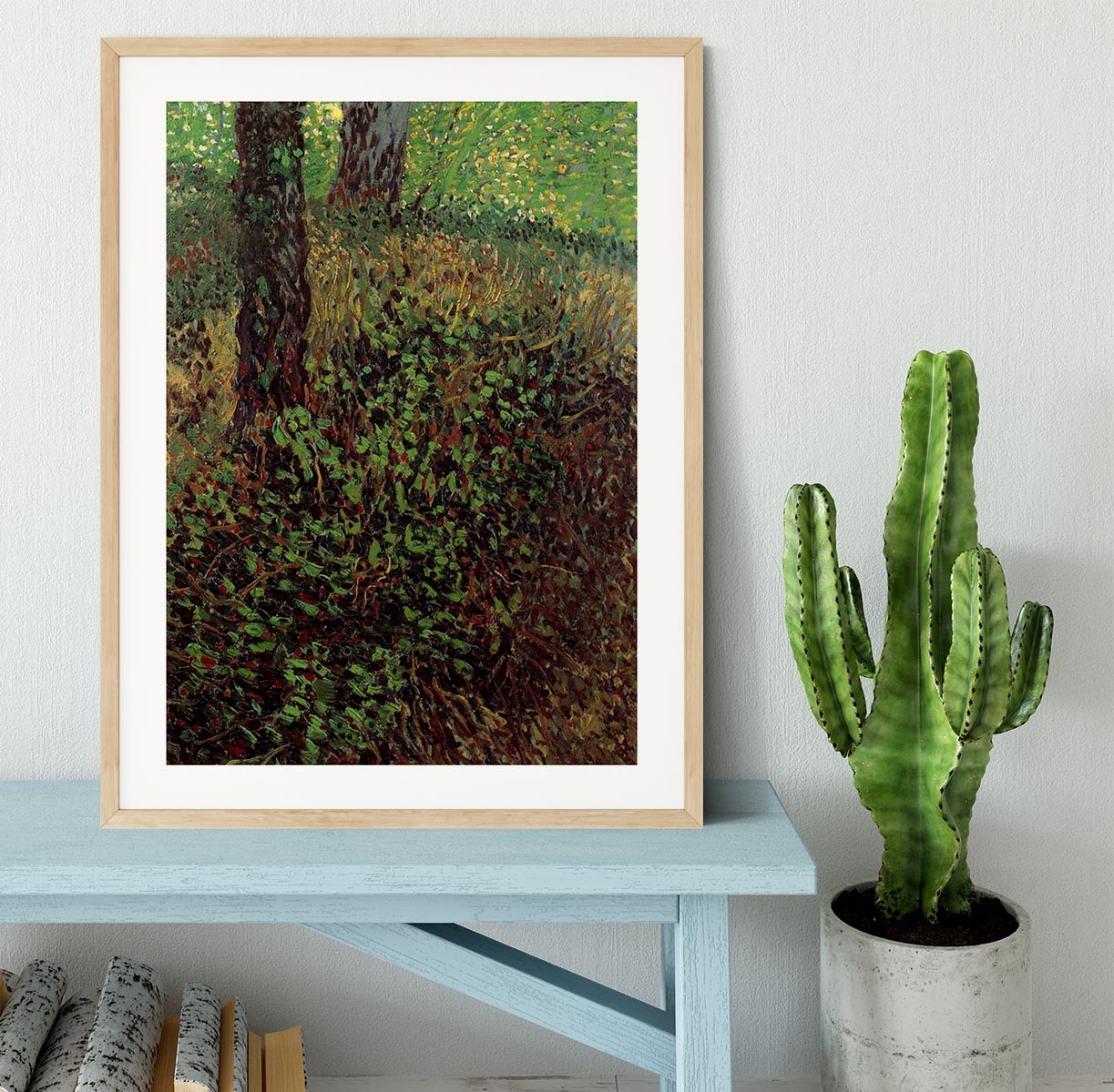 Undergrowth by Van Gogh Framed Print