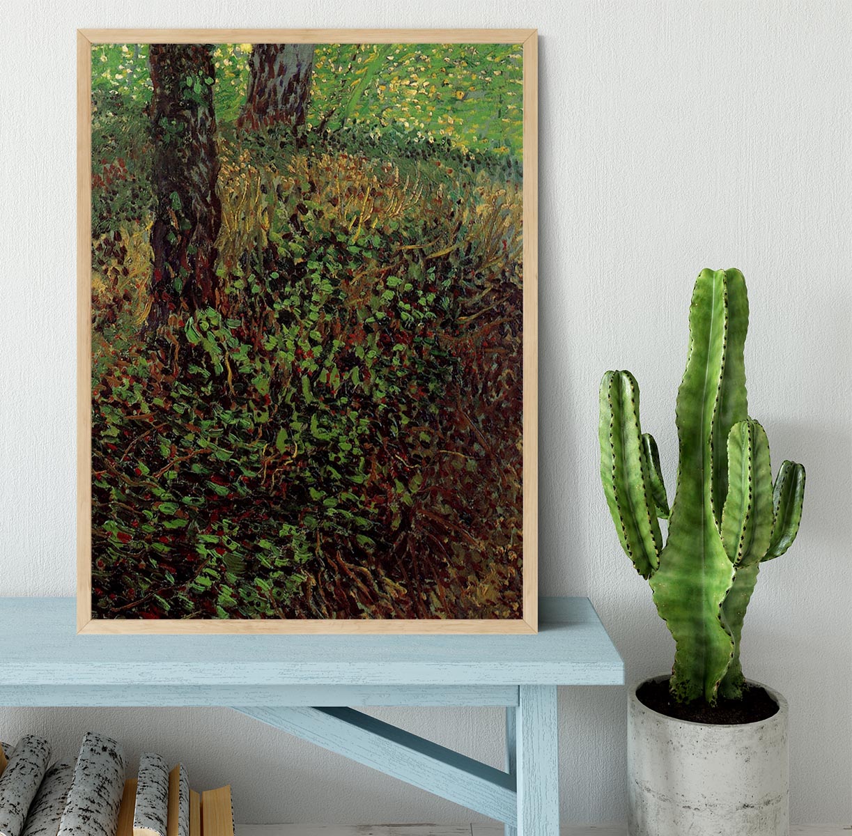 Undergrowth by Van Gogh Framed Print