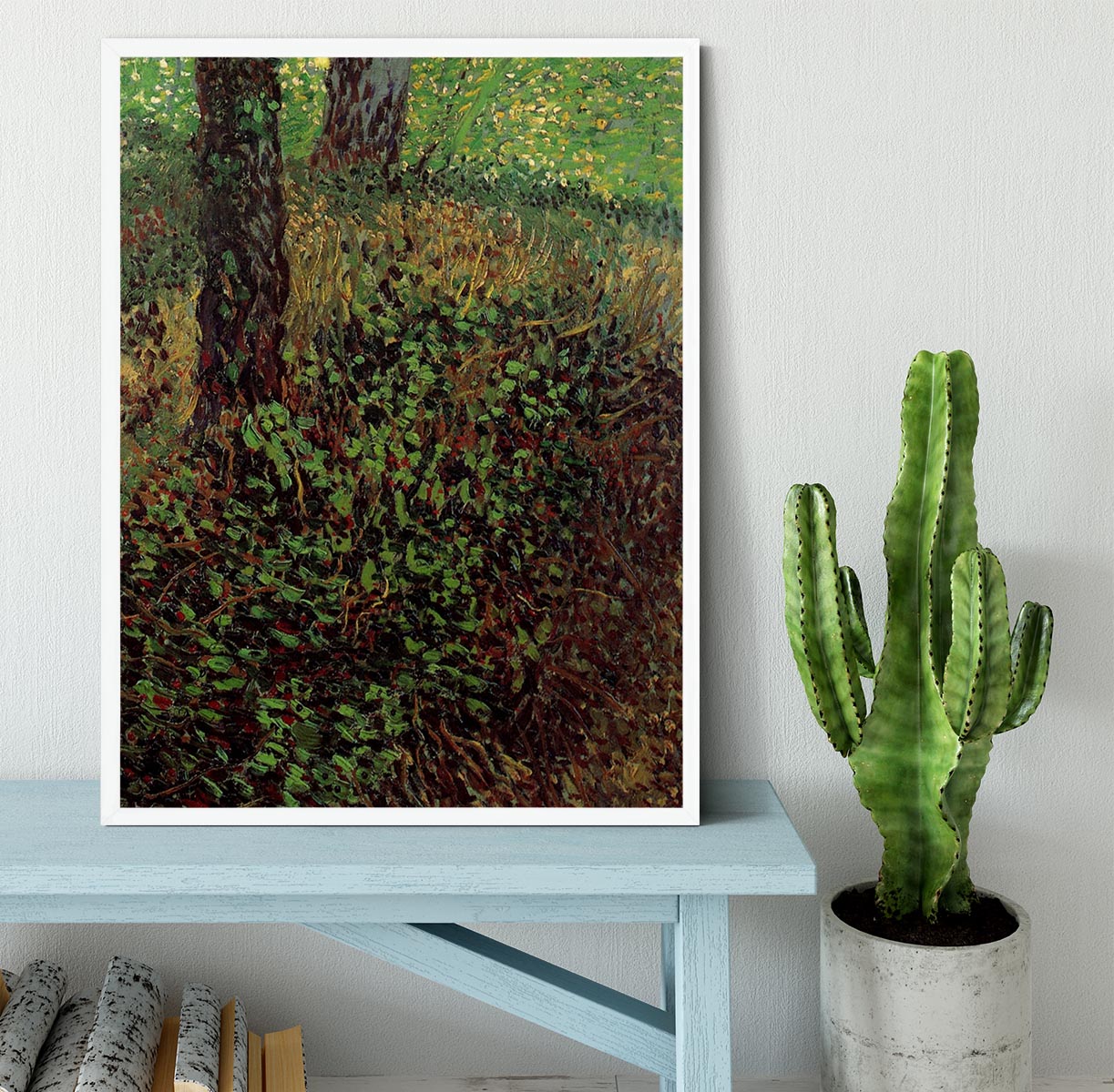 Undergrowth by Van Gogh Framed Print