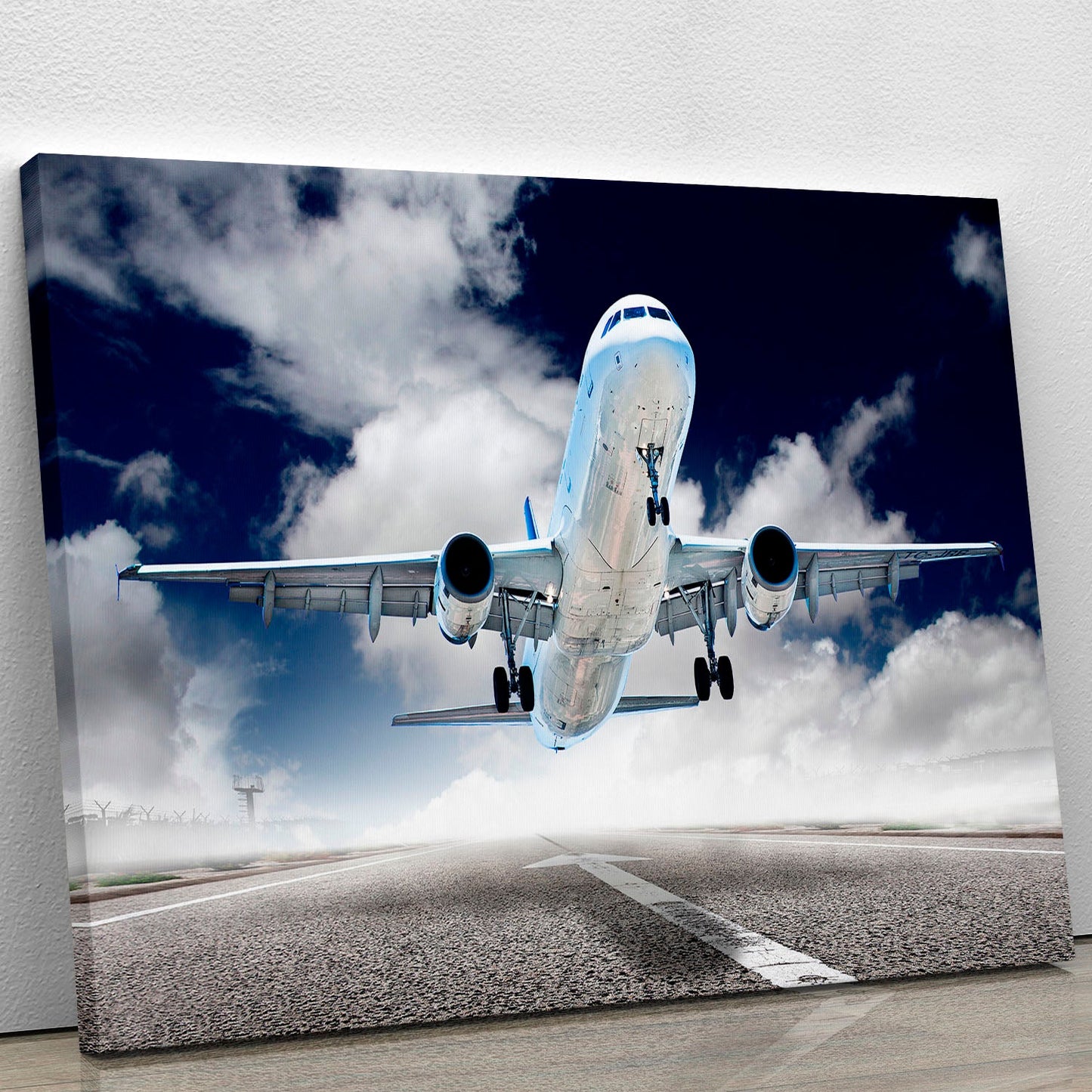 airplane take-off Canvas Print or Poster
