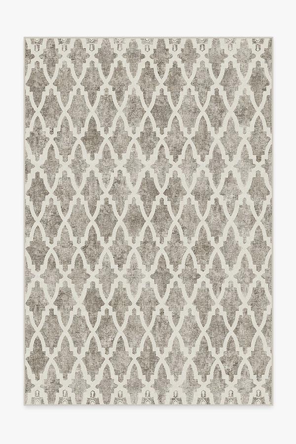 Soraya Trellis Ash Grey Rug