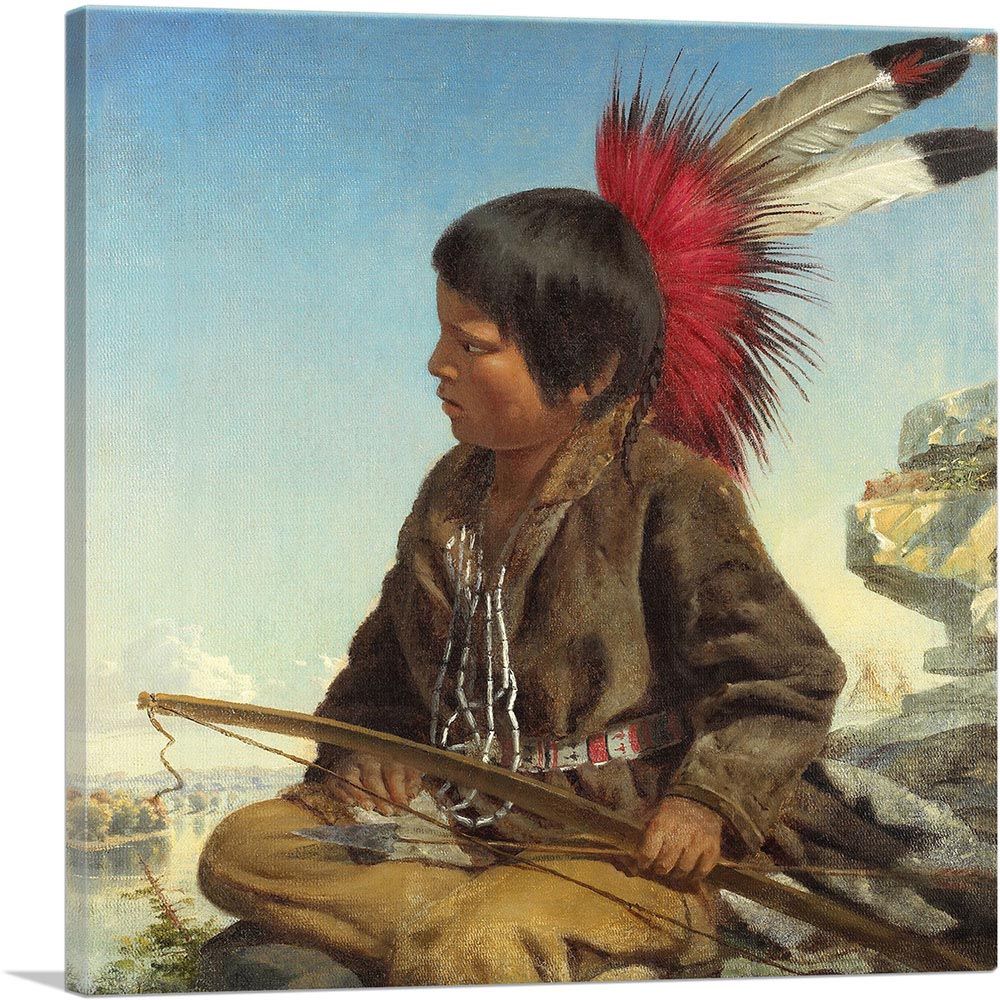 Indian Boy At Fort Snelling 1862