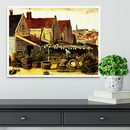 Fish-Drying Barn by Van Gogh Framed Print
