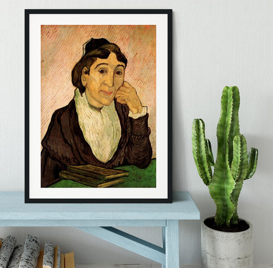 L Arlesienne Madame Ginoux 2 by Van Gogh Framed Print