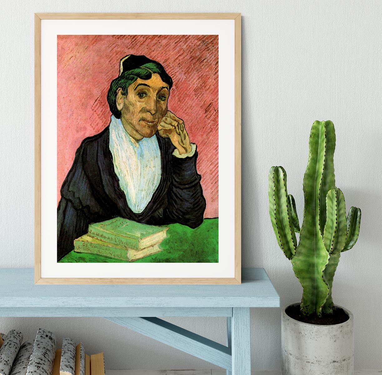L Arlesienne Madame Ginoux 3 by Van Gogh Framed Print
