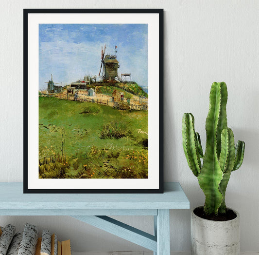 Le Moulin de la Galette 4 by Van Gogh Framed Print