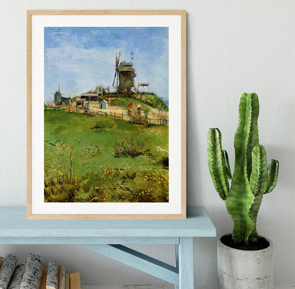 Le Moulin de la Galette 4 by Van Gogh Framed Print