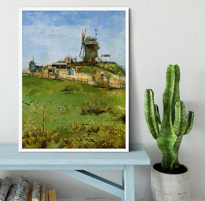Le Moulin de la Galette 4 by Van Gogh Framed Print
