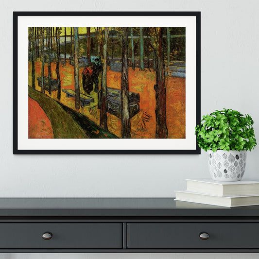 Les Alyscamps 2 by Van Gogh Framed Print