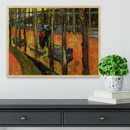 Les Alyscamps 2 by Van Gogh Framed Print