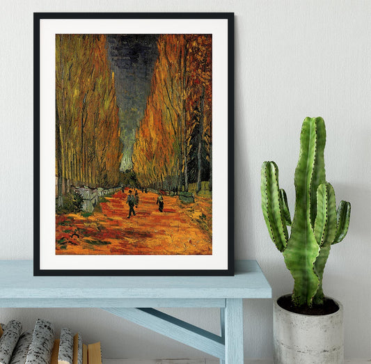 Les Alyscamps 3 by Van Gogh Framed Print