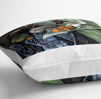 Still life with Eggplant by Cezanne Cushion