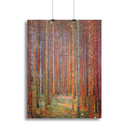 Tannenwald I by Klimt Canvas Print or Poster