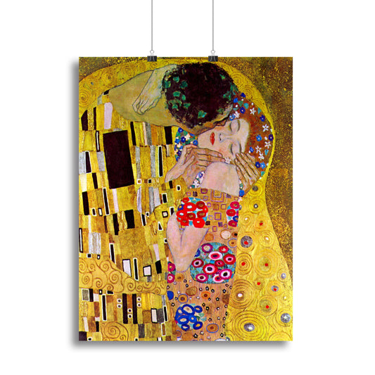 The Kiss by Klimt Canvas Print or Poster