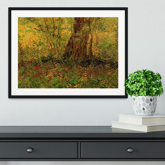 Undergrowth 2 by Van Gogh Framed Print