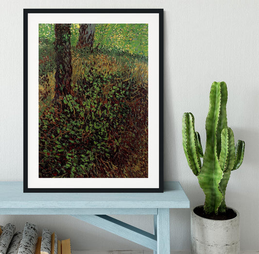 Undergrowth by Van Gogh Framed Print