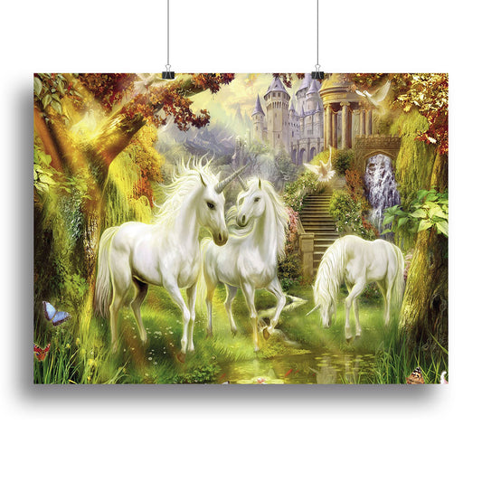 Unicorn Kingdom Canvas Print or Poster