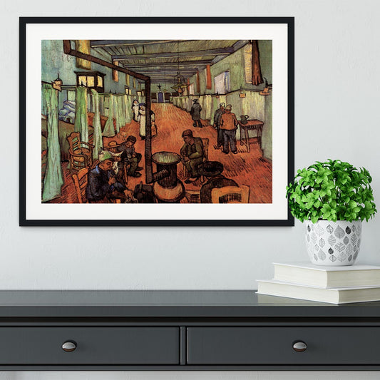 Ward in the Hospital in Arles by Van Gogh Framed Print