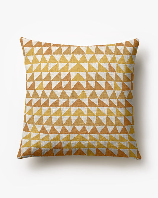 Justina Blakeney Miya Ochre Woven Throw Pillow