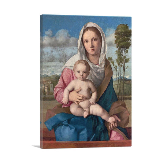 The Madonna And Child In a Landscape