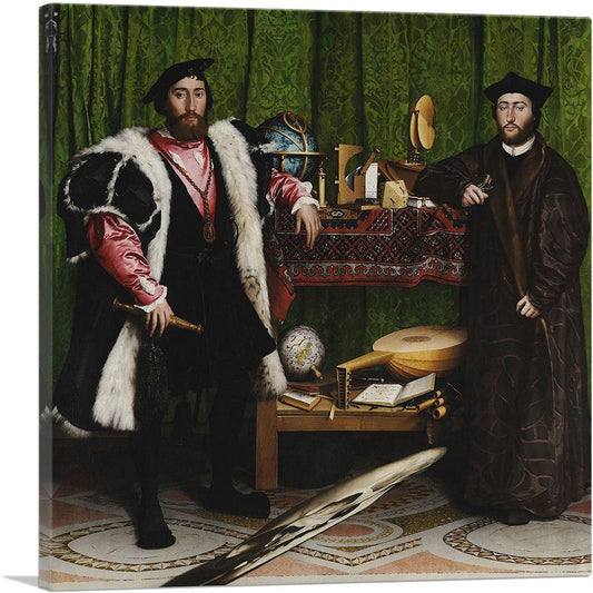 Double Portrait Of Jean De Dinteville Georges De Selve 1533